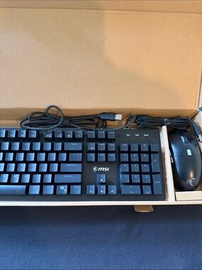 New in box - MSI Gaming keyboard and mouse